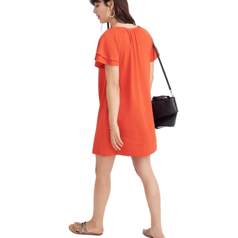 Madewell,Texture & Thread Light Terry Cloth Feel Dress - Picture 4 of 9